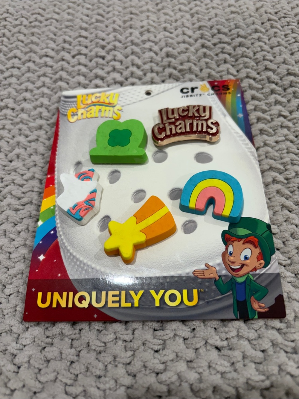 Lucky Charms Crocs Jibbitz Charm Set